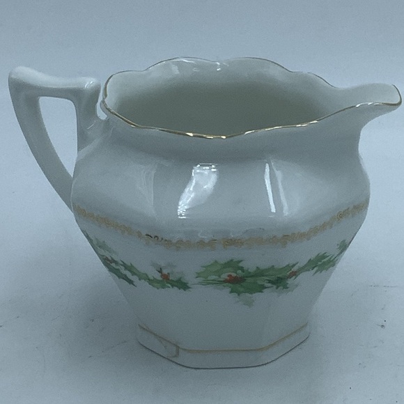 Z. S. & C. Bavaria Holiday Holly Creamer - Picture 5 of 12